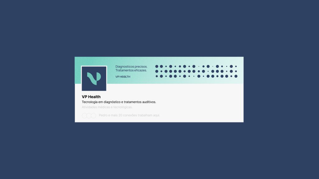 VP HEALTH - Identidade Visual - Logotipo - Saude Auditiva