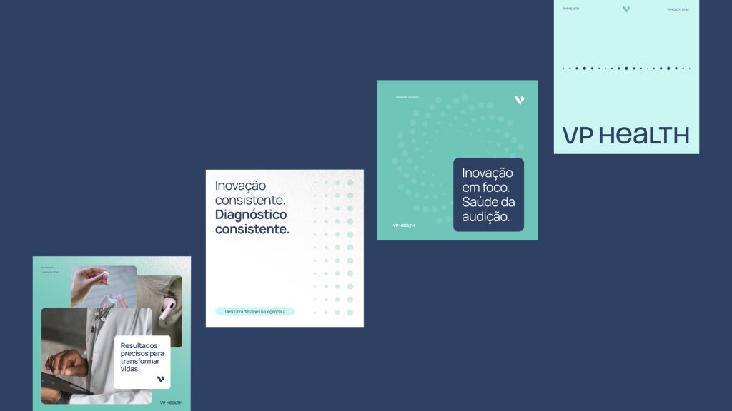 VP HEALTH - Identidade Visual - Logotipo - Saude Auditiva