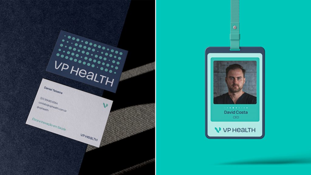 VP HEALTH - Identidade Visual - Logotipo - Saude Auditiva