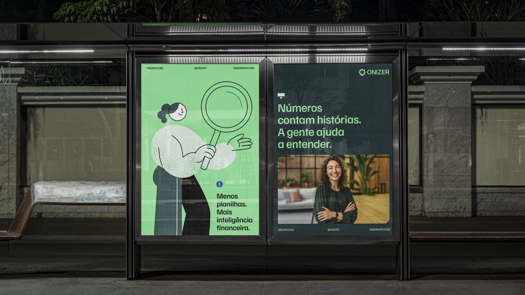 Onizer - Identidade Visual - Logotipo - Financeiro - App